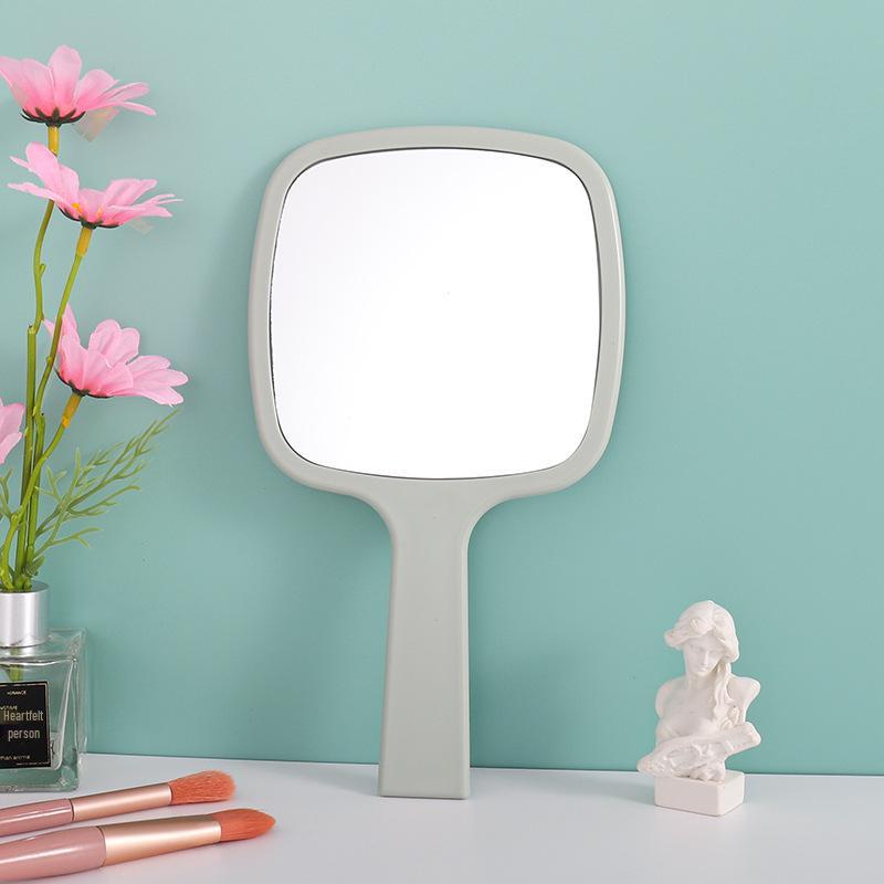 

Custom Logo Single-Sided Handheld HD Mirror for Beauty Salon and Tattoo Eyebrow Microblading 13cm*23cm Large Mirror світло-зелений колір