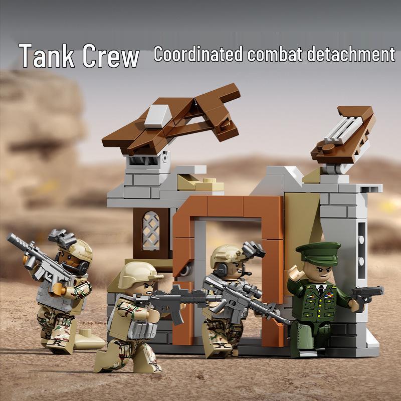 Sengbao M1A2 Tank Model Educational Building Toy for Kids