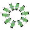 10Pcs Sc Apc Simplex Mode Fiber Optic Adapter Sc Apc Optical Fiber Coupler