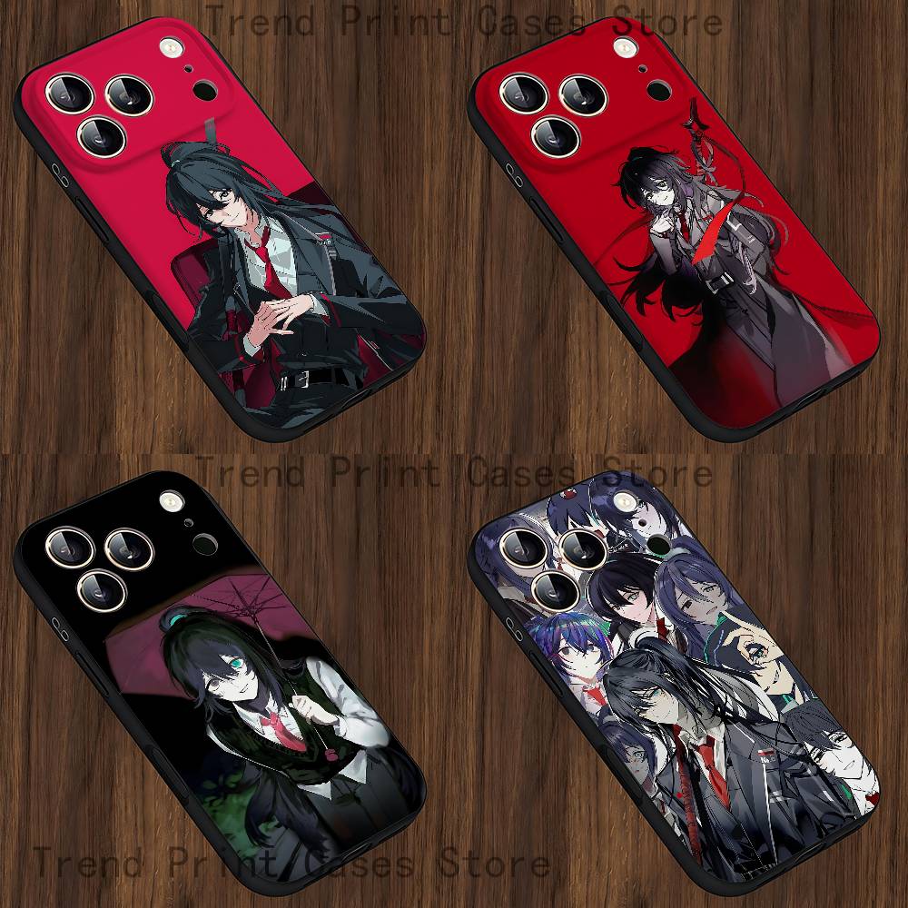 L-Limbus C-Company Hong Lu Phone Case For iPhone 15,16,12,13,14,11,17,Pro,Max,Plus,E,Air,Mini TPU Cover
