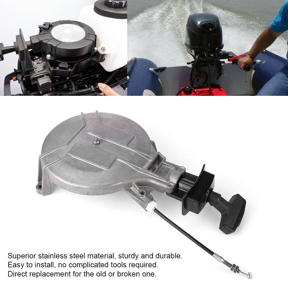 Außenborder Seilzugstarter Ersatz Passend für Yamaha Pioneer 2 Takt 4PS 5PS 6PS