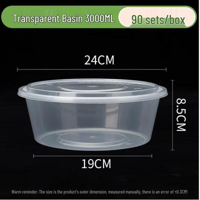 Xin Yun Fa Disposable Round Food Containers