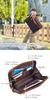 Brown Second Bag Clutch Bag Handheld Bag Horizontal Free Standing A5 Small Small Small Large Large Handbag YKK Made in Japan Commuting to School or
