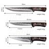 Boning Knife with Cover Chef Knife Forged Stainless Steel Kitchen Knife Fruit Fish Vegetable Butcher Knife