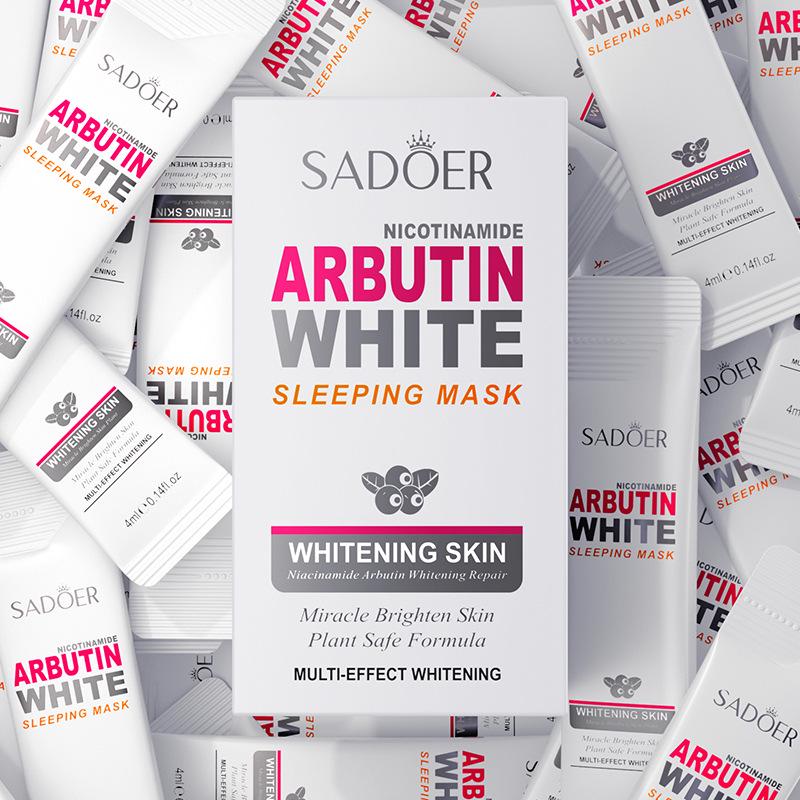 SADOER Niacinamide Arbutin Good Night Jelly Mask: Brightening Skin Overnight Treatment