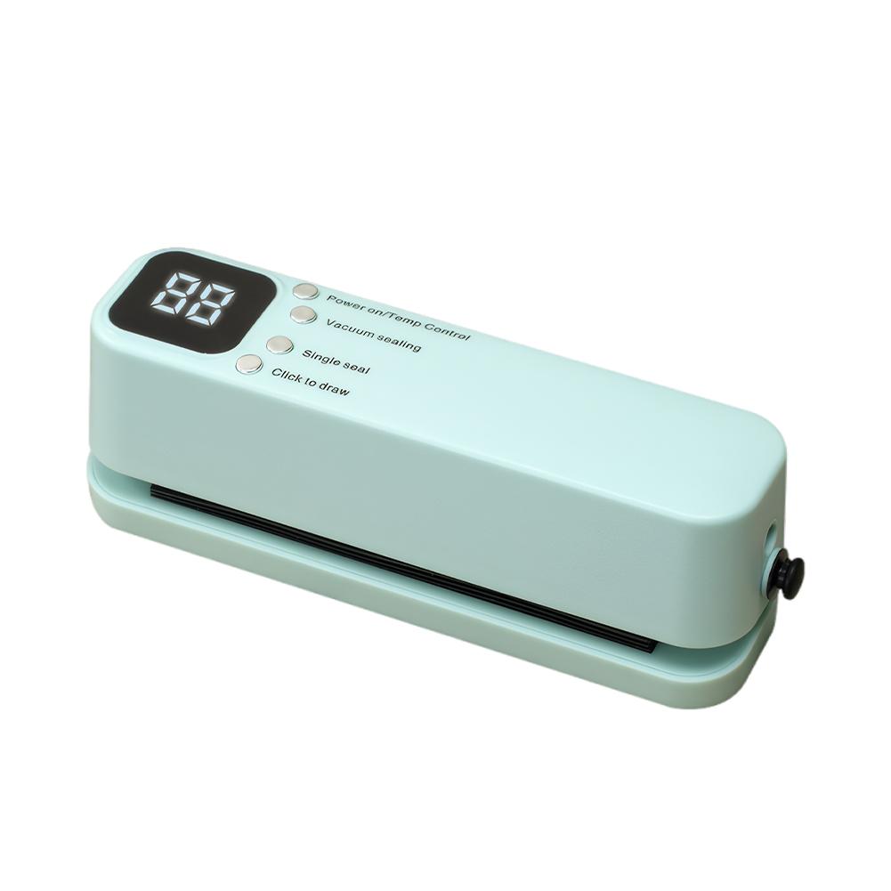 3-In-1 Mini Vacuum Sealer Wireless Rechargeable Handheld Food Sealing Machine Portable Bag Sealer for Dry/Moist Food Storage