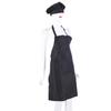 Kitchen Apron Set for Adults, Adjustable Size Apron Baking DIY Hat Protects Against Stains in Kitchen