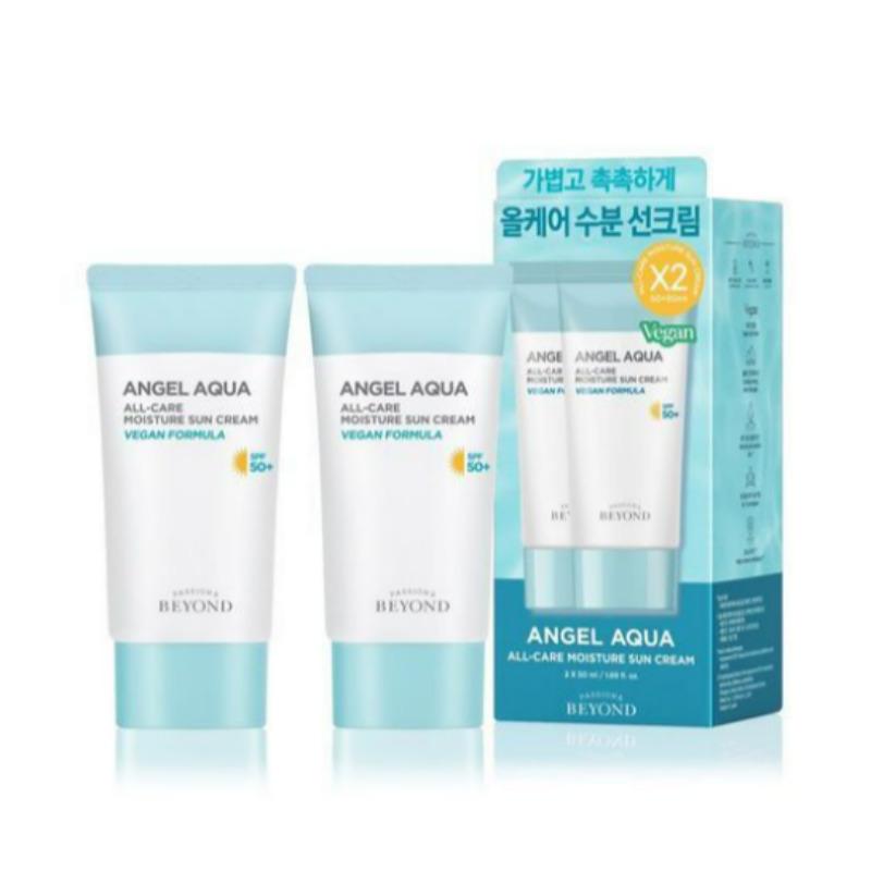 Beyond Angel Aqua All-Care Moisture Sun Cream Double Pack 50ml + 50ml
