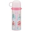 Skater Children's Stainless Steel Water Bottle 2way Direct Drinking 470ml Wandafuru PreCure Cup Drinking 430ml Child-Friendly Lightweight Type Girls T
