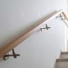 Edelstahl Verlängerte Flache Treppengeländerhalterung Verstellbare Treppengeländerhalterung Einfache Installation