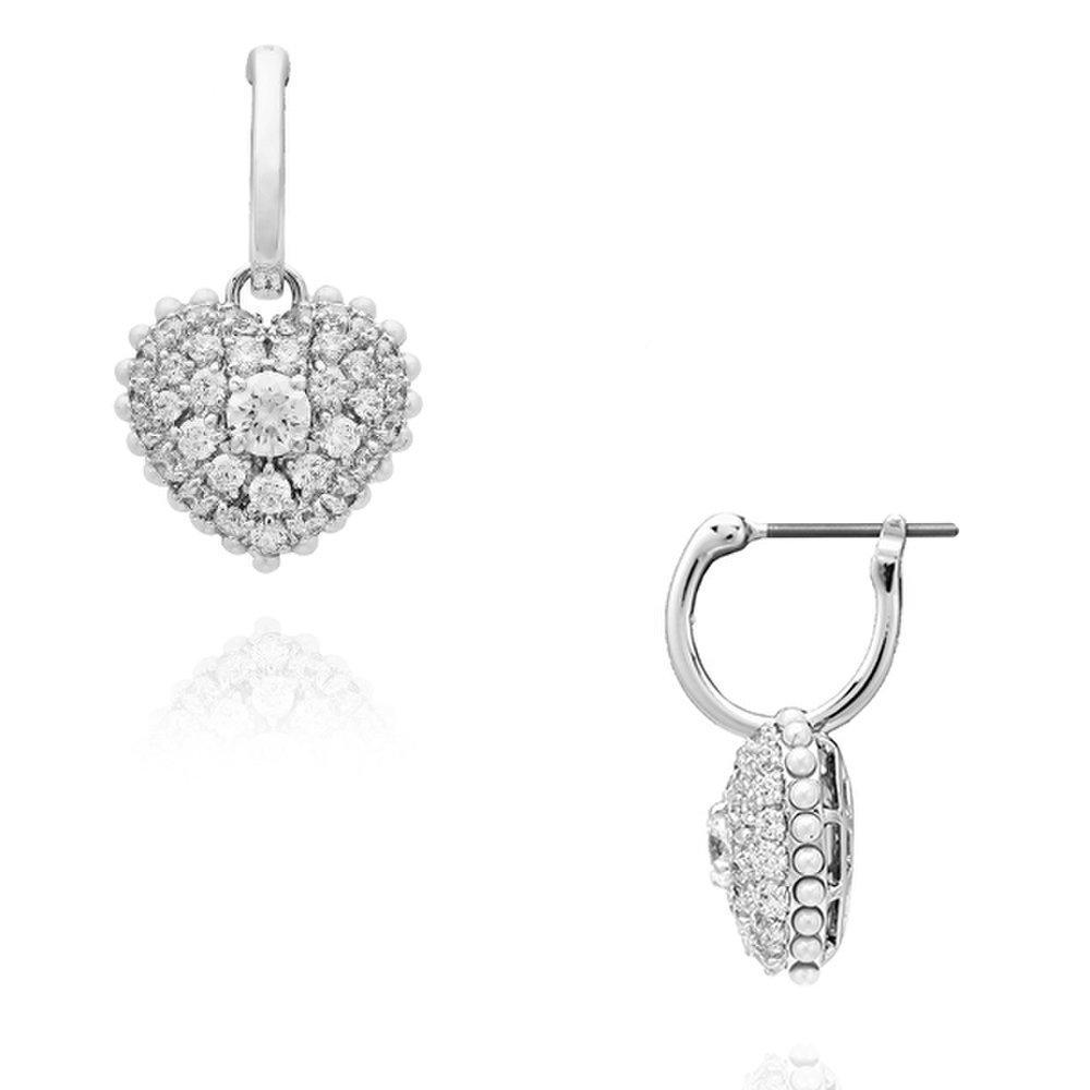 Swarovski 5684384 Hyperbola Heart Hoop Drop Earrings