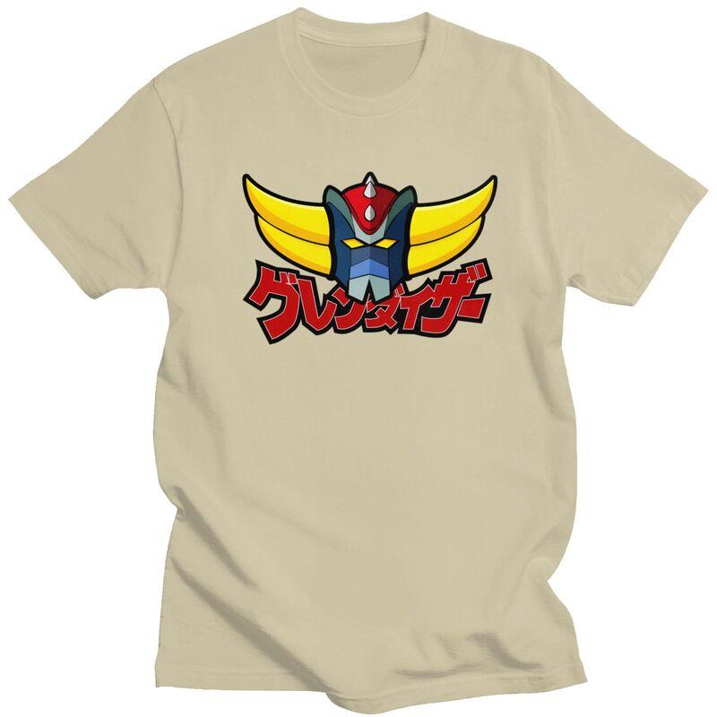 Custom Grendizer Avatar T Shirt for Men 100 Cotton Tshirt Tee Anime Goldorak Goldrake Ufo Robot Tshirt