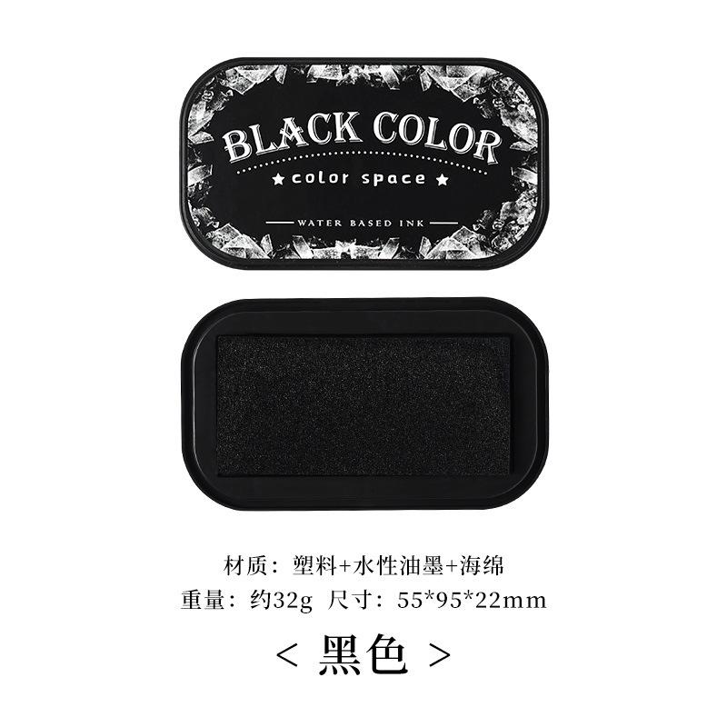 Color Retro Print Pad Water-based High Density for Inspiration Handbooks Greeting Cards Diaries Decorative Ink Pad
