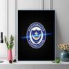 Portsmouth F.C 100% Round Full Drill 5D DIY Diamond Painting Embroidery Cross Stitch Rhinestone Décor