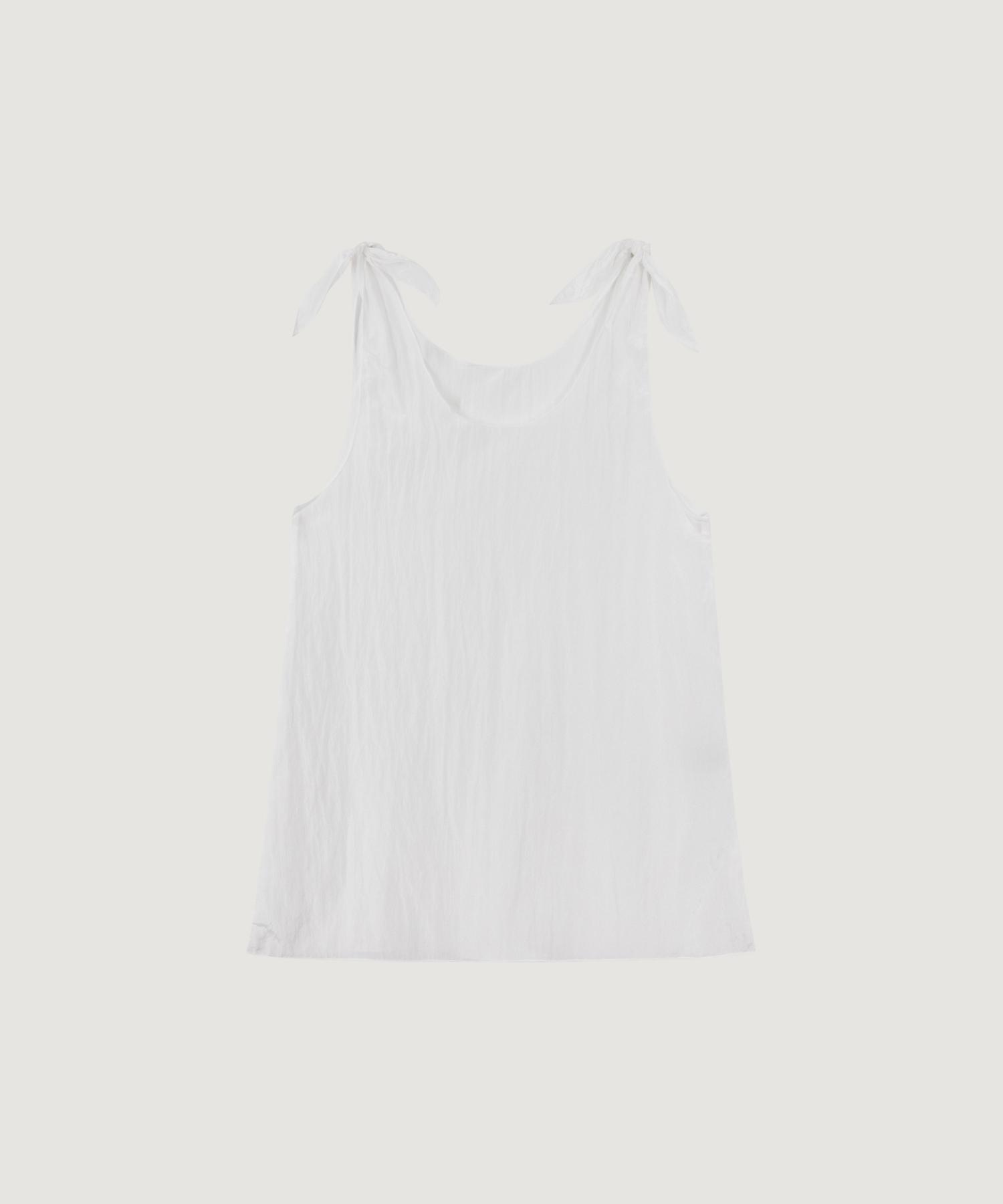 Maroi Wrinkle Sleeveless (White)