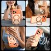 360 Rotating Magnetic Stand Case for iPhone 17 15 14 13 16 Pro Max Air for Magsafe Stress Relief Ring Holder Full Lens Cover