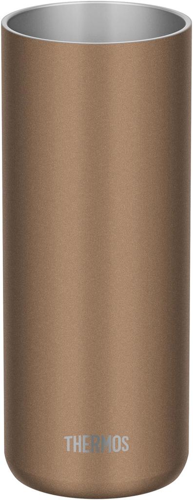 Thermos Vacuum Insulated Brown BWG Tumbler, 600ml, Gold, JDW-600C (Lightweight Model)