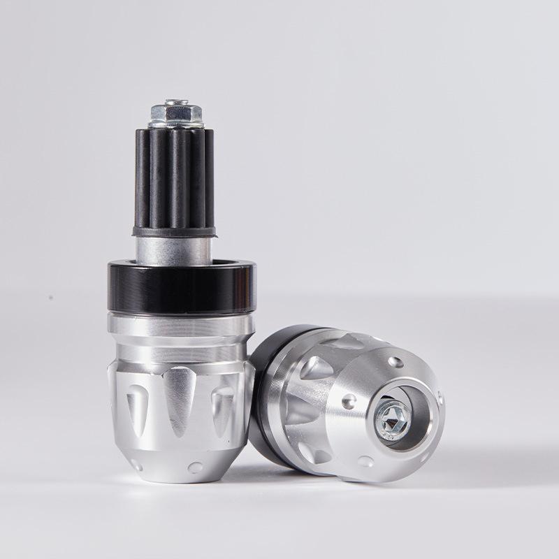 Universelle Motorradlenkergriffe Lenkerkappen Endstopfen Gegengewichtskappe Schützendes Ästhetisches Zubehör