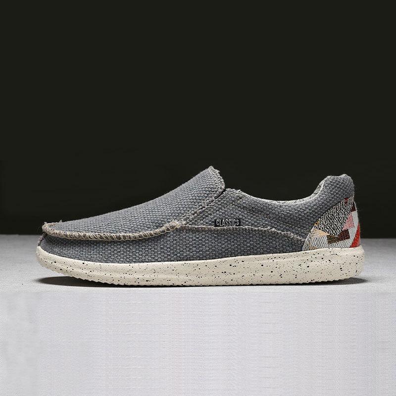 

Летние мужские туфли Amazon большого размера 48 с одной педалью 2025 года, новые лоферы европейского бренда Station Tide, дышащие ленивые туфли 39