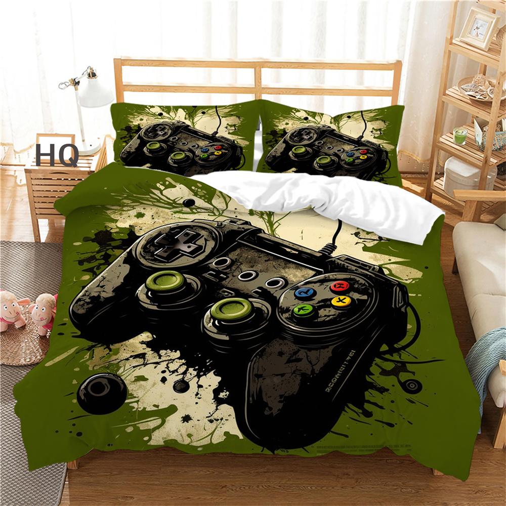 Trösterbezug-Set für Teenager, 3D-Spielekonsolen-Druck, Heimtextilien aus hochwertigem Polyester