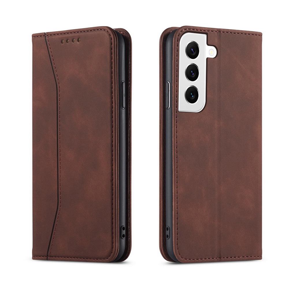 Samsung S24 Leather Case, A15/A54 5G Magnetic Flip Cover, A14/A35 Protective Cover with Magnetic Suction.