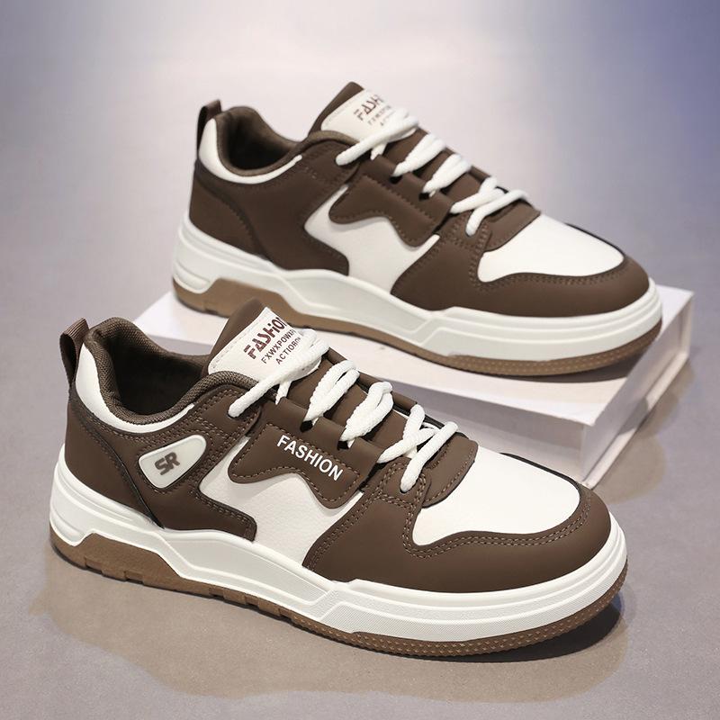 

Мужская обувь новая зимняя белая обувь модная универсальная обувь для скейтборда мужская молодежная для отдыха спортивная модная обувь 44 [Default shoe box]