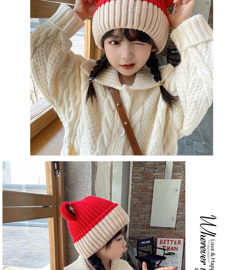 Children's Knit Wool Hat - Warm, Thick Winter Hat for Boys and Girls with Ear Protection