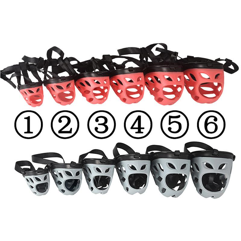 Leaky Nose Style Big Dog Muzzle for Medium Large Dogs Golden Retriever Rottweiler Whippet Anti-Biting Barking Pet Face Mask