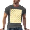 Bees On Honeycomb Tshirt Funny T Shirts Unisex Anime T Shirts Oversize T Shirts For Unisex Slim Fit Tshirt