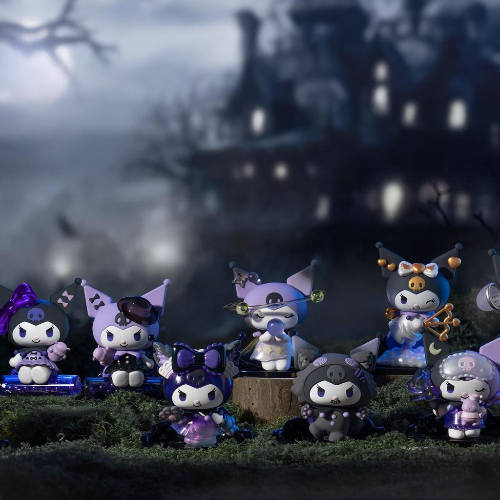 TOP TOY Sanrio Kuromi Werewolf Game Series Gachapon Blind Box Figure Soft Vinyl PVC Premium Toy Birthday Gift Kuromi Character Collector [1 Piece]