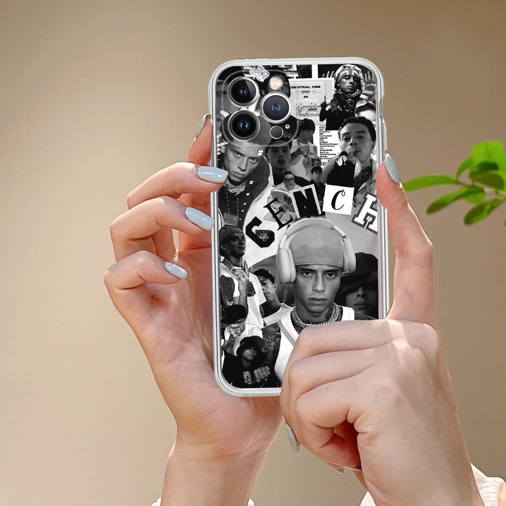 

Rapper Central Cee For IPhone 17 16 15 14 13 12 Mini 11 Pro Max Transparent Case iPhone 15 plus