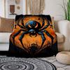 Halloween Spider Webbing Decoration - Spooky Home Decor for Halloween PartiesBlanket Flannel Throw Blanket for Sofa, Bed, Travel, Camping, Office