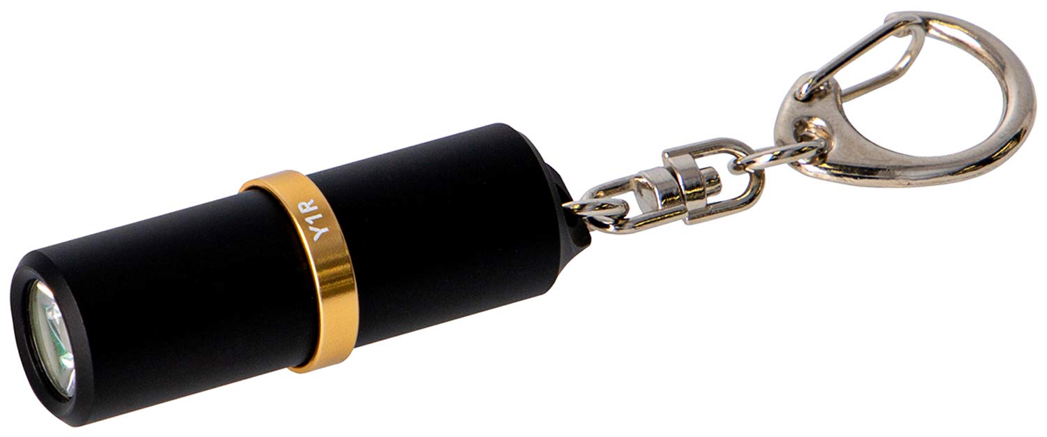 

GENTOS Y1R Small LED Key Rechargeable dedicated rechargeable 220 Handheld Flashlight Light, (with battery), Lumens, чёрный