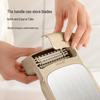 Stainless Steel Multifunctional Kitchen Grater & Slicer with Hand Protector