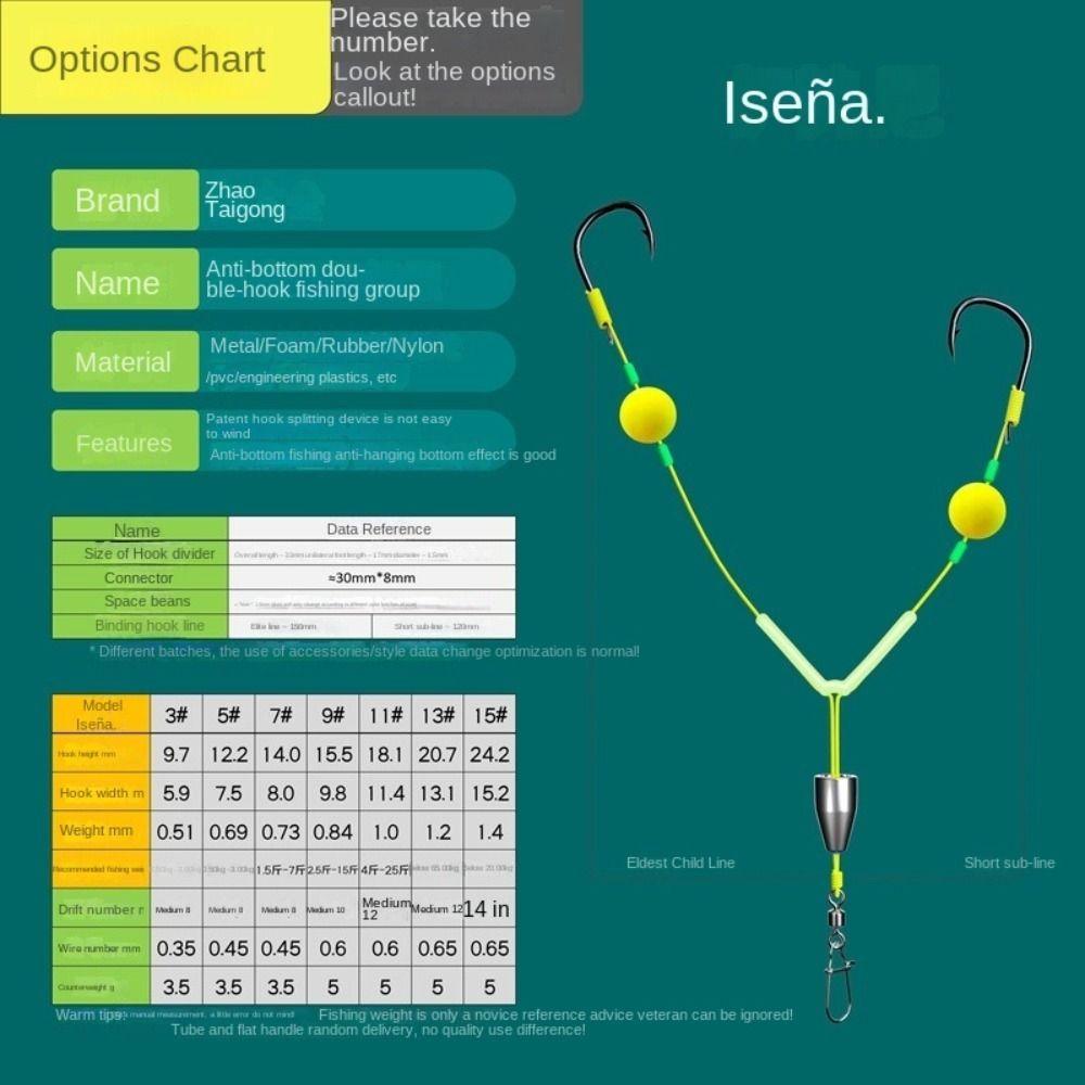 3pcs Suspension Fishing Hair Rigs Hook Anti Bottom Carp Rigs Fishing Lure  Fishing Tackle