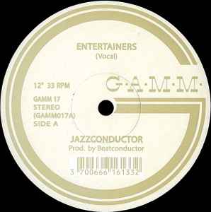 12inch Record JAZZCONDUCTOR - Entertainers GAMM17 G.A.M.M. 2005 Sweden Dance & Electronica Used