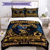 3Pcs Custom Name Warhammer 40K Bedding Set Duvet Cover Closure Includes 1Duvet Cover 2Pillowcases Soft And Comfortable For All Seasons