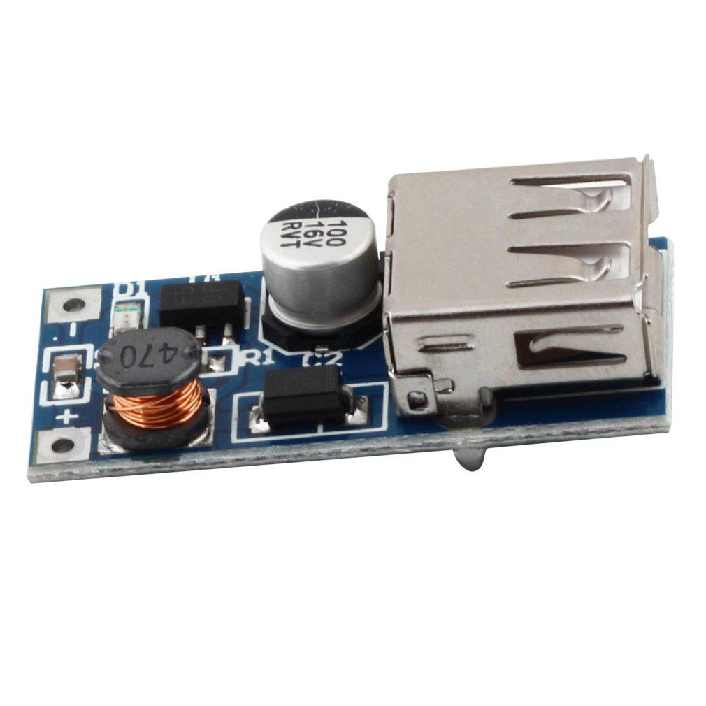 Hot USB Output Charging Circuit Board 0.9V-5V Booster Module Step-up Power Supply Voltage Converter DC-DC Power Bank Charger