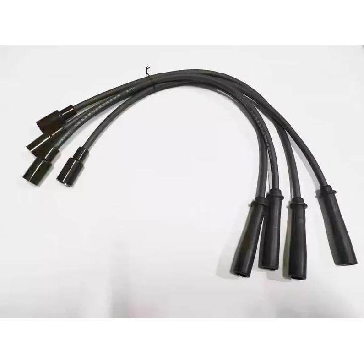 4 pcs Ignition Spark Plug Cable for Faw GF900 GF8 Hafei Minyi MINZ HFJ6370 HFJ6391 HFJ6372 Micro MPV 1.1 1.0L 465Q 465QA Engine