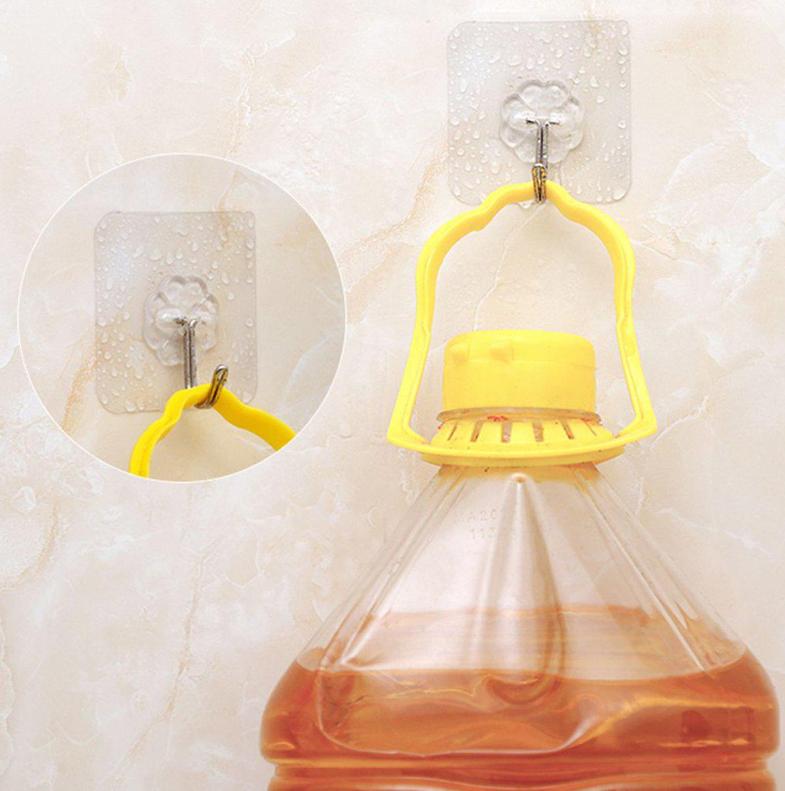 Lepicí vodotěsný háček na stěnu Kuchyňský věšák na věšák