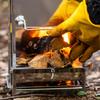 Portable Foldable Wind-proof Wood Burnings Stove Stainless Steel Alcohol Stove