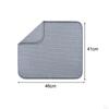 Absorbent Drying Mat for Kitchen Counter Placemat Keep Countertop Clean and Dry Draining