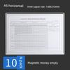 Card Sleeve Magnetic Frame Equipment Spot Check Table Kanban Card Bag Elevator Inspection Record Table Protective Cover Wall Sticking File Storage Bag