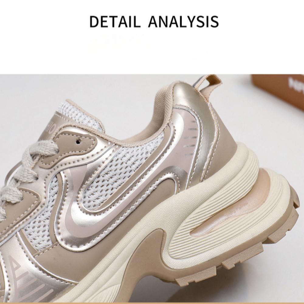 Nuevos zapatos deportivos y de ocio transpirables de malla para estudiantes