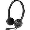 Natec | Canary Go | Headset | Wired | On-Ear | Microphone | Noise Canceling | Black
