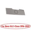 For Benz GLC X253 2016-2024 Silver Console Front Reading Light Panel Cover Trim