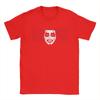 Danhausen Maske Wrestler Grafik T-Shirt für Unisex Damen Baumwolle T-Shirt Kleidung