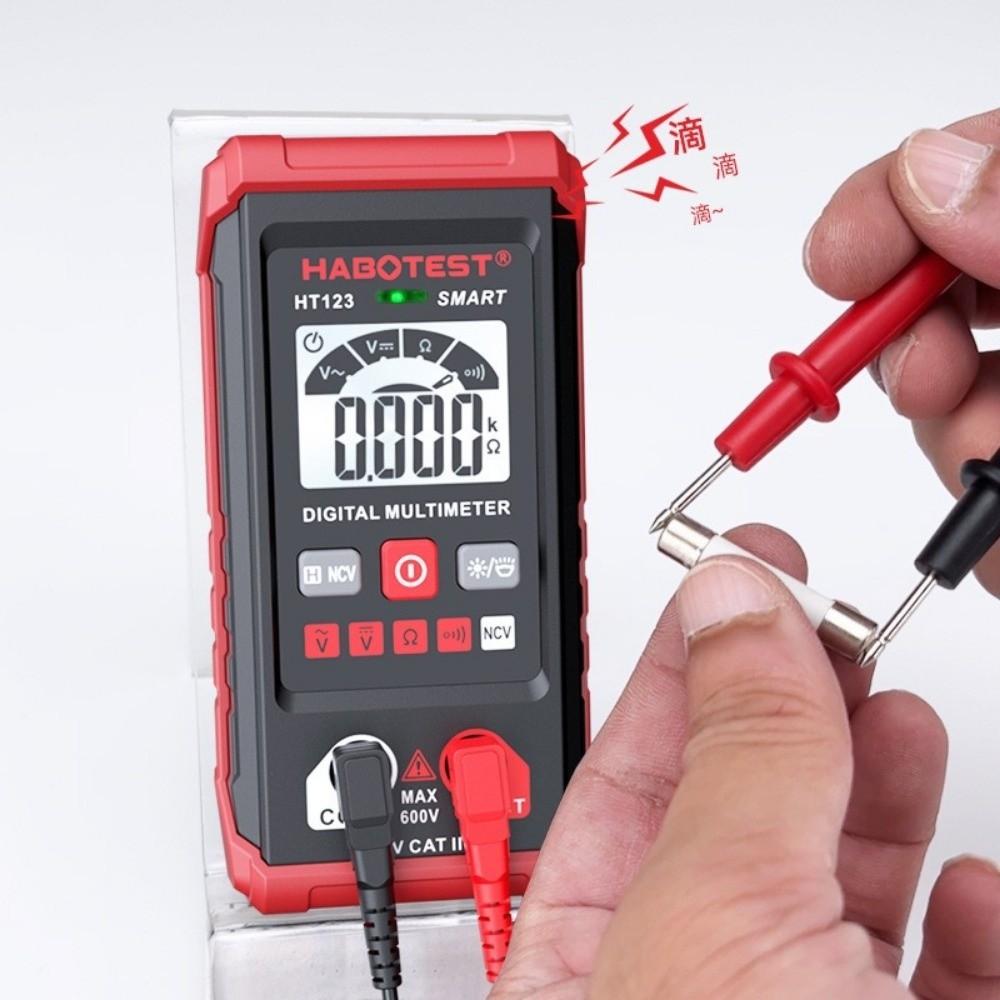 AC/DC Voltage Digital Multimeter Backlight Display Intelligent Measurement Voltage Resistance Tester 2000 Count NCV