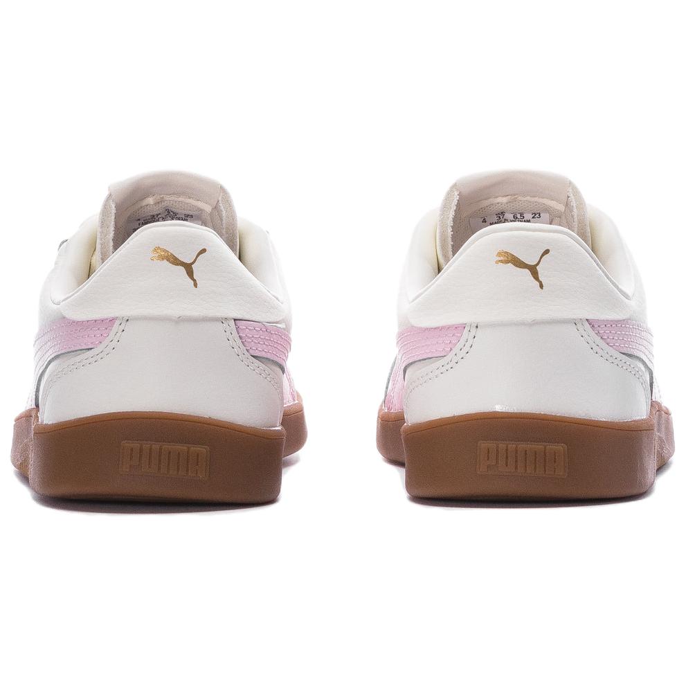 Puma Club 5V5 Synthetic Leather Comfortable Versatile Sneakers Women Sneakers Off-White 397635-10