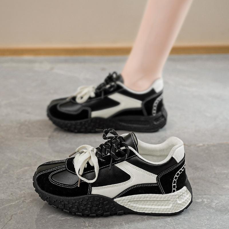 Summer women's shoes new breathable Forrest Gump shoes children's Korean version versatile thick-soled soft-soled sports shoes casual dad shoes women